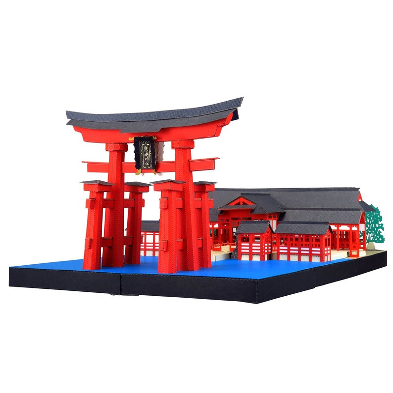 Paper Nano Itsukushima Shrine Deluxe Building Set - Image 1
